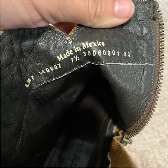 Liberty Black, Brown Distressed Studded Ankle Booties. Only worn 1-2 times ! 7.5 - Picture 7 of 7